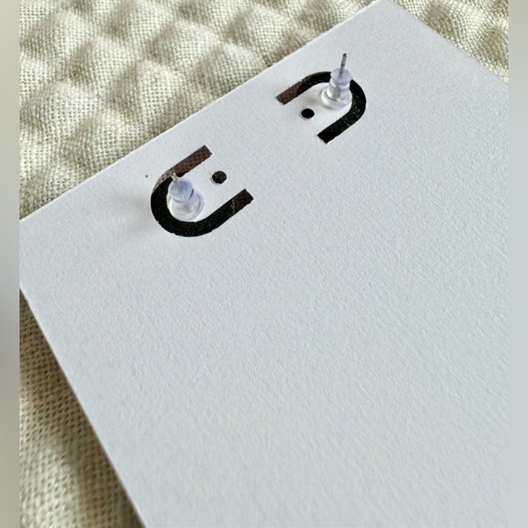 New Beaded Black Cat in Purple Witch’s Hat Halloween Statement Earrings - 3” - Picture 5 of 5